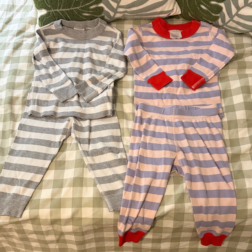 Hanna Andersson 2-Piece Striped Pajama Set (2)